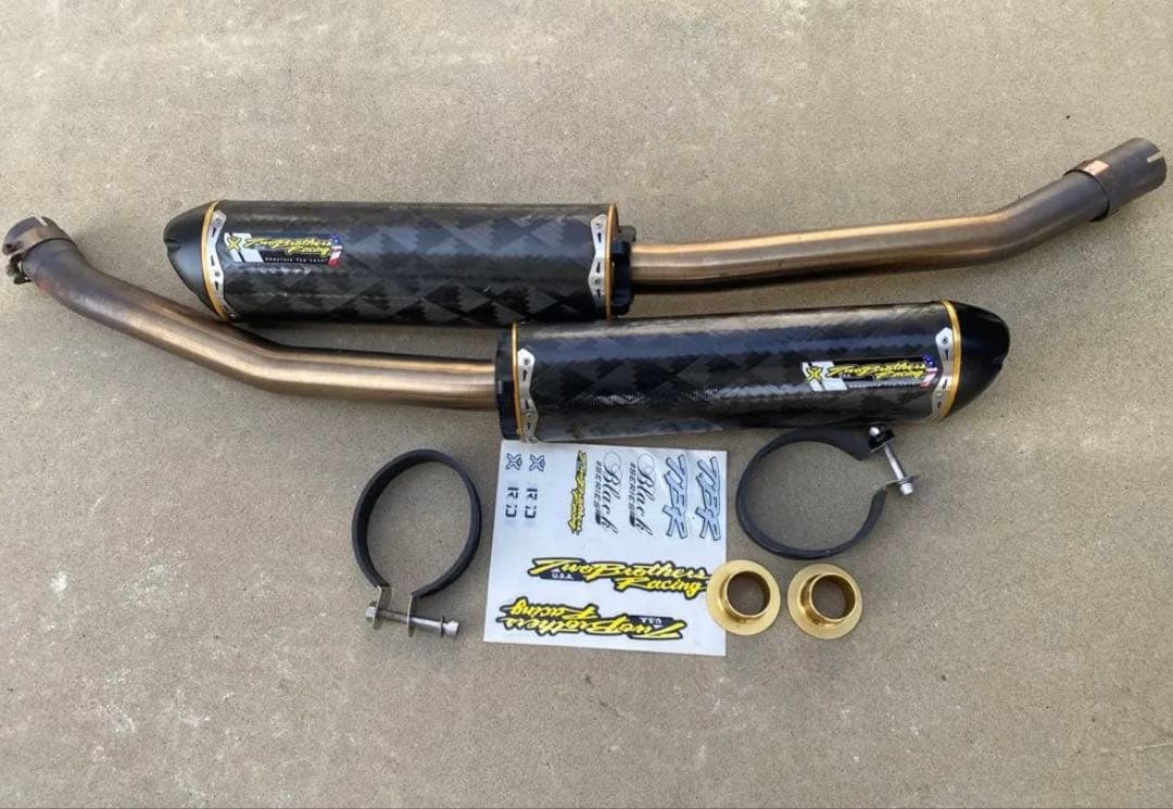 ツーブラザーズレーシングマフラー　ZZR1400、ZX-14