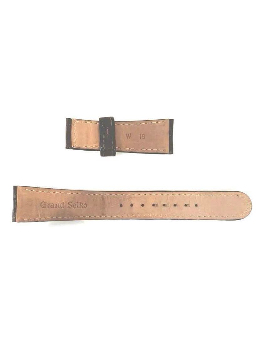 【純正】Grand Seiko　SBGM221 レザーベルト　ブラウン