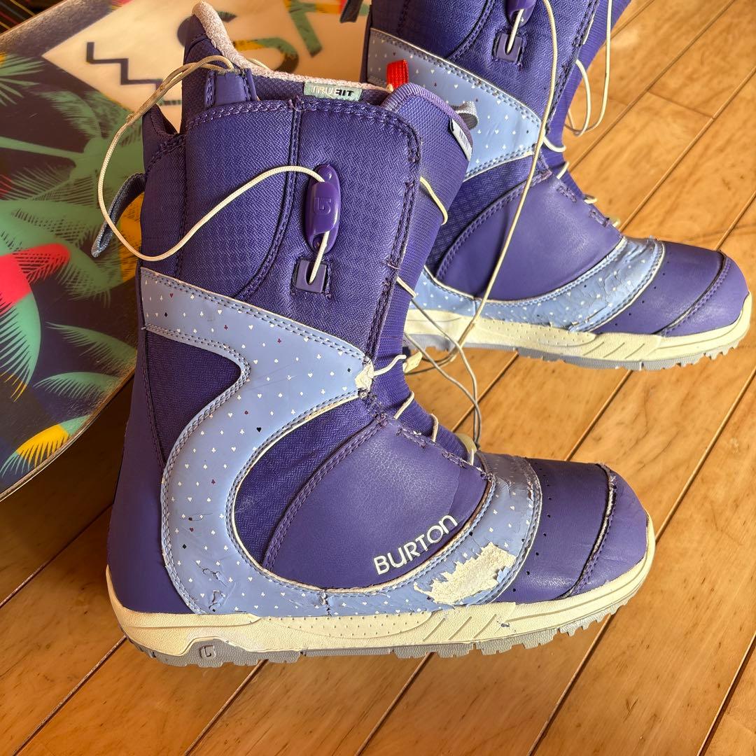 SALOMON スノーボード　BURTONブーツ　バックセット