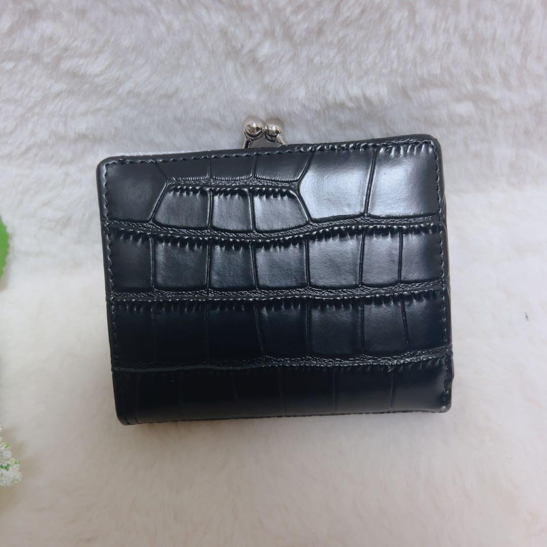 Vivienne Westwood ブラック 二つ折り財布