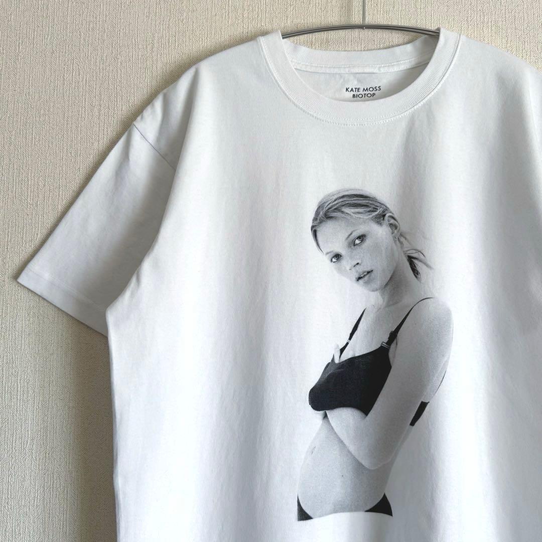 BIOTOP　半袖Tシャツ　ケイトモス　Lサイズ
