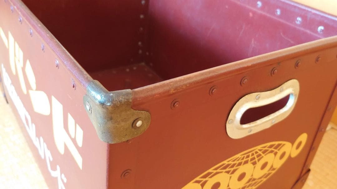 きれい ボテ箱 オーバンド （スーパーカブ等に）　昭和レトロ