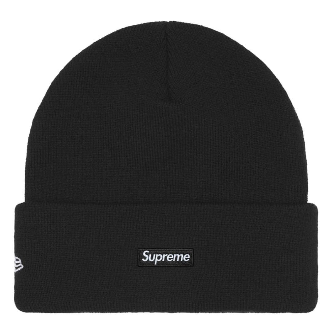 帽子 Supreme New Era Old English Beanie black