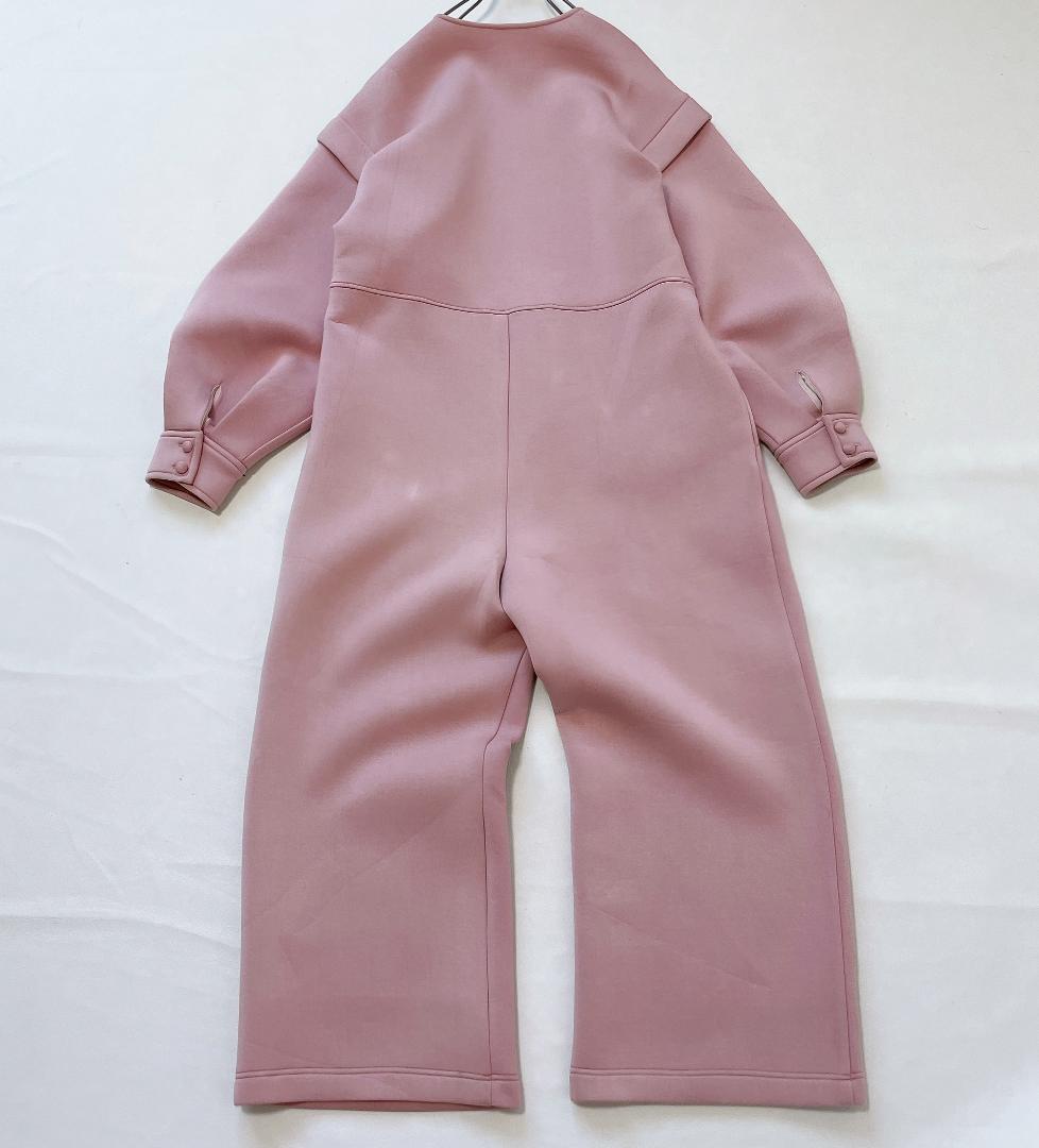 【美品】PERNA/ぺルナ　サロペット　ゆったり 美シルエット 体型カバー