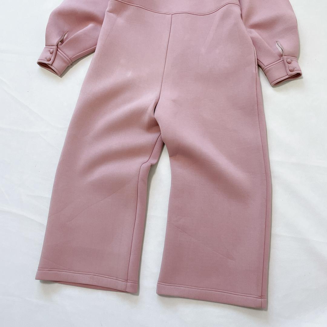 【美品】PERNA/ぺルナ　サロペット　ゆったり 美シルエット 体型カバー