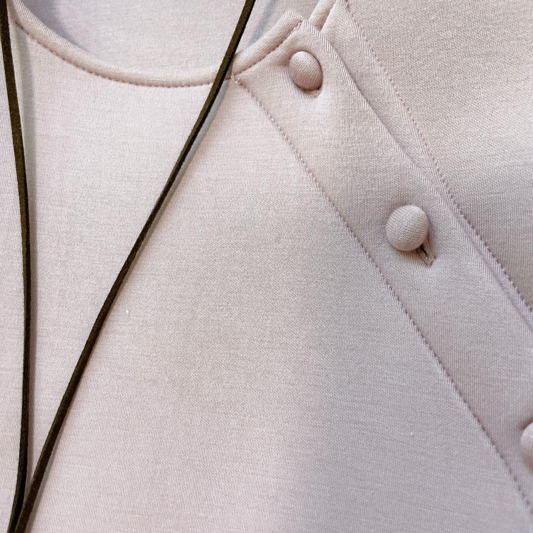 【美品】PERNA/ぺルナ　サロペット　ゆったり 美シルエット 体型カバー