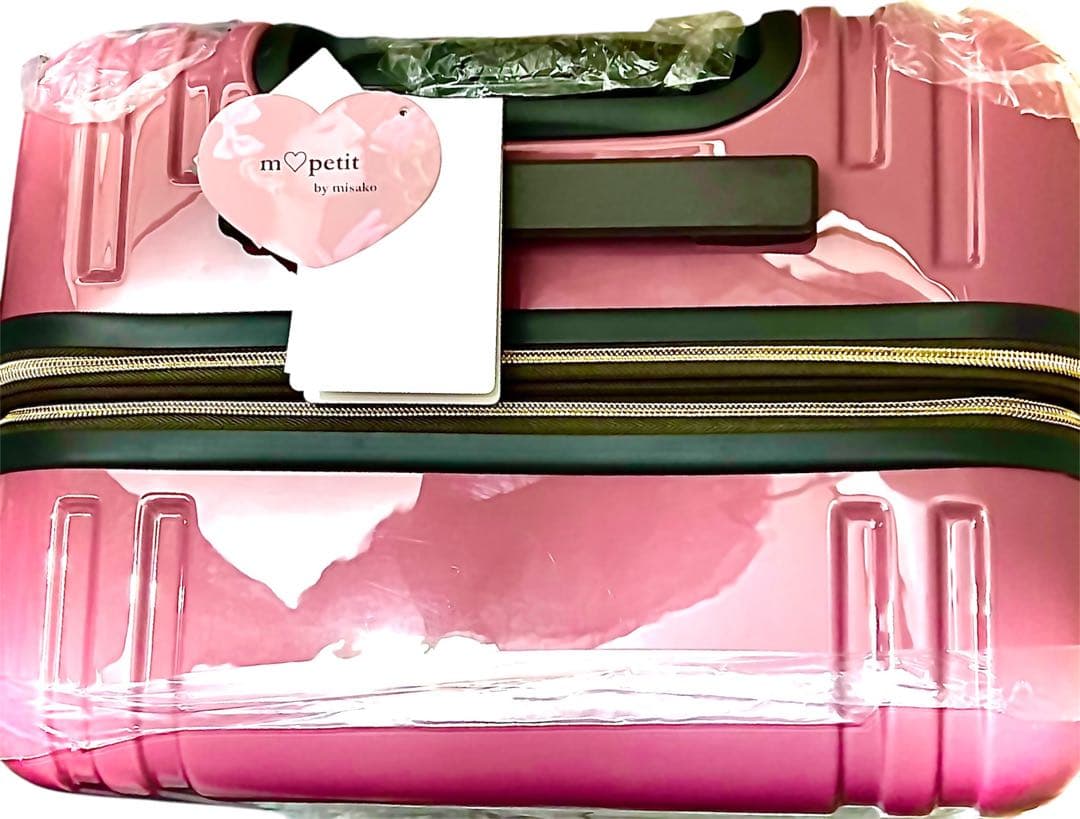 ★受注販売品★しまむら×青木美沙子 キャリーケース Mサイズ【ピンク色】