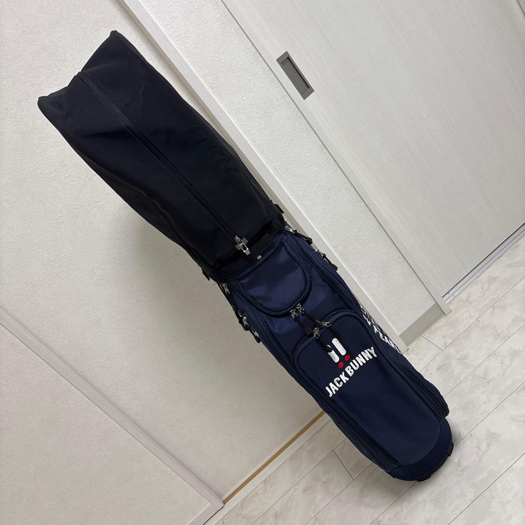 ジャックバニー JACK BUNNY キャディーバッグ ネイビー