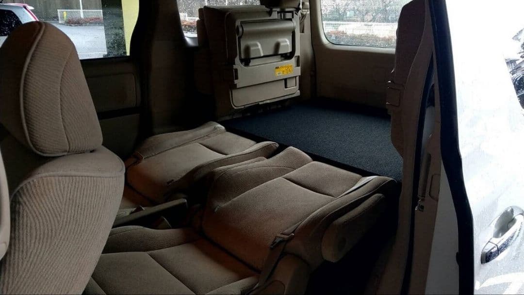 20 30アルファード ヴェルファイア　 アウトドア　ベッドキット　整理　収納