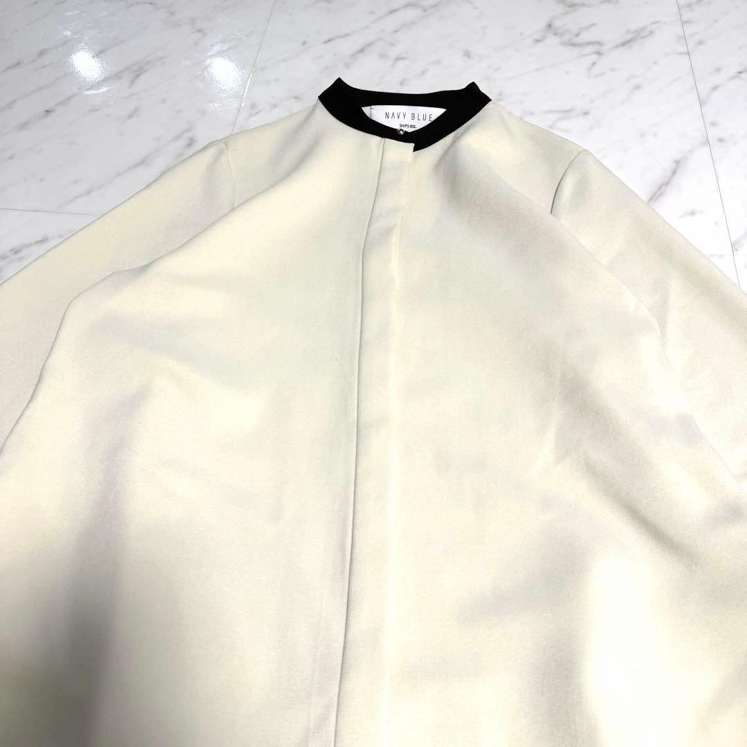 【美品】完売品✨️シップス エニィ ダブルクロス Aライン シャツ ワンピース