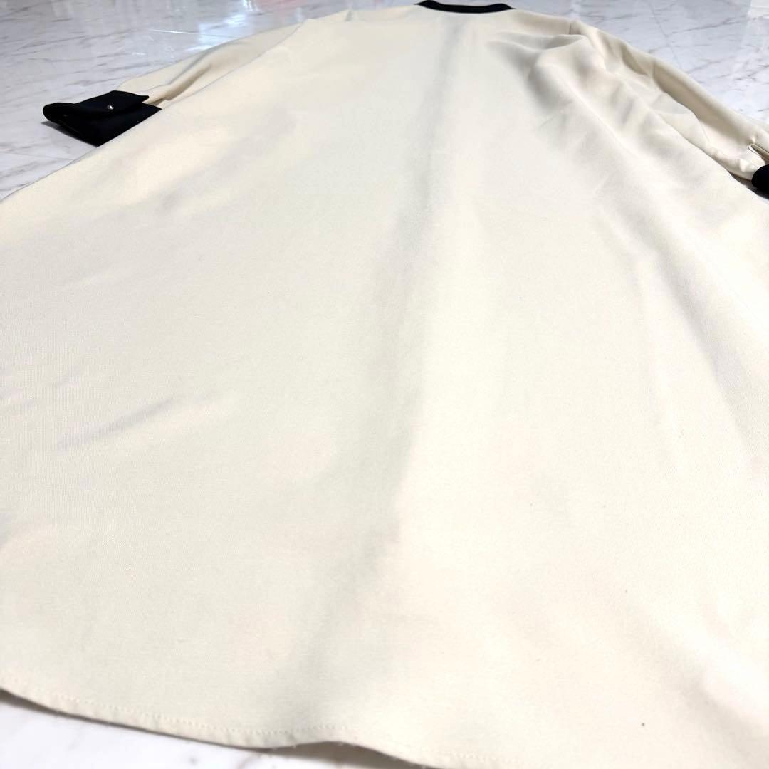 【美品】完売品✨️シップス エニィ ダブルクロス Aライン シャツ ワンピース