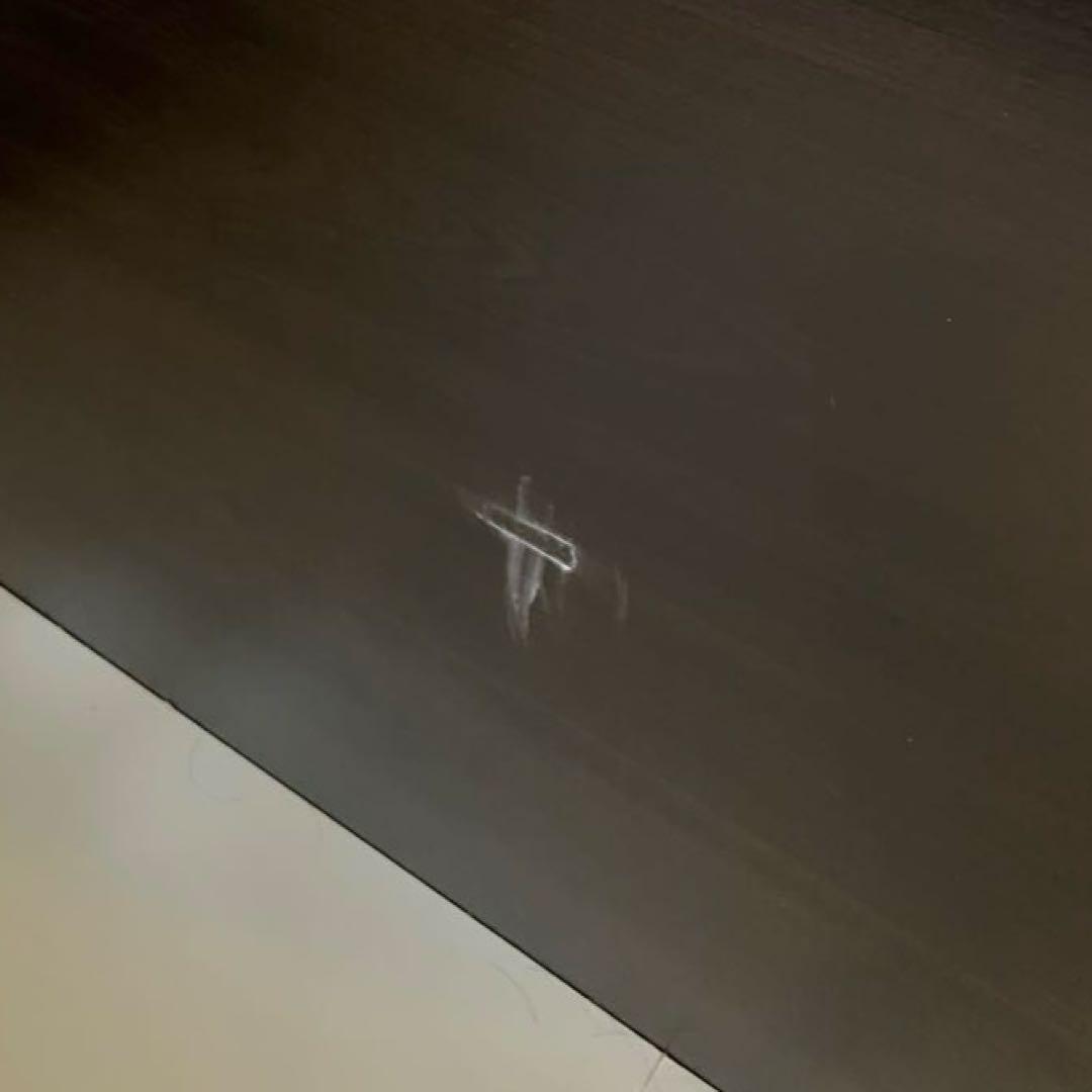 ニトリ／セミダブルベッドフレーム(OPグランCタテ 浅型/DBR)