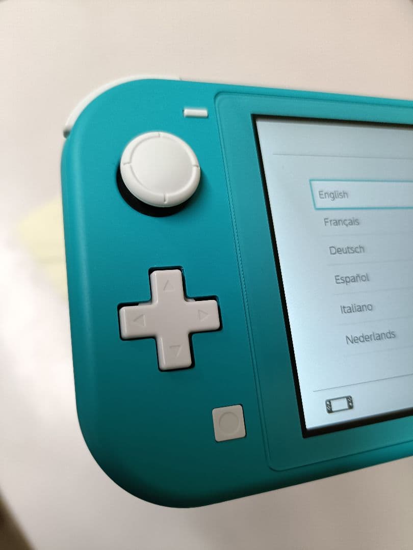 switch lite本体と電源ケーブル及びケース