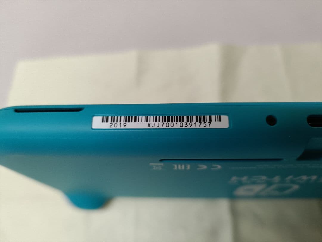 switch lite本体と電源ケーブル及びケース