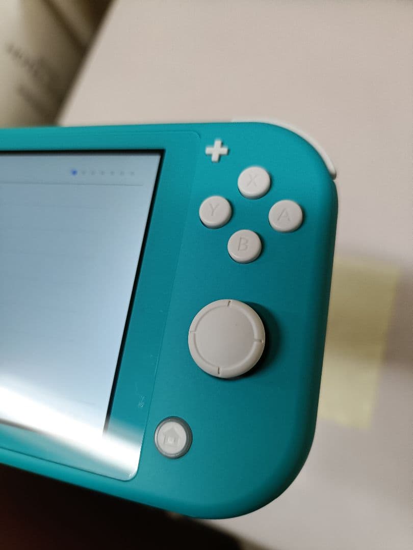 switch lite本体と電源ケーブル及びケース