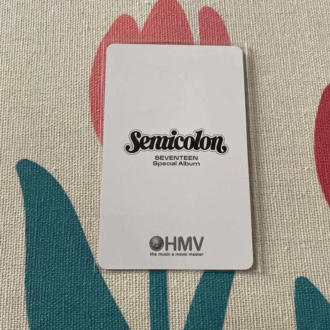 seventeen semicolon hmv トレカ ジョシュア セブチ 特典