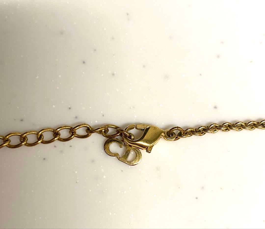 ディオール Dior ロゴペンダント ネックレス