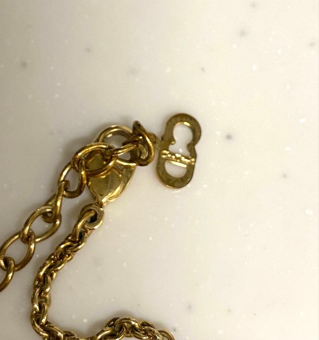 ディオール Dior ロゴペンダント ネックレス