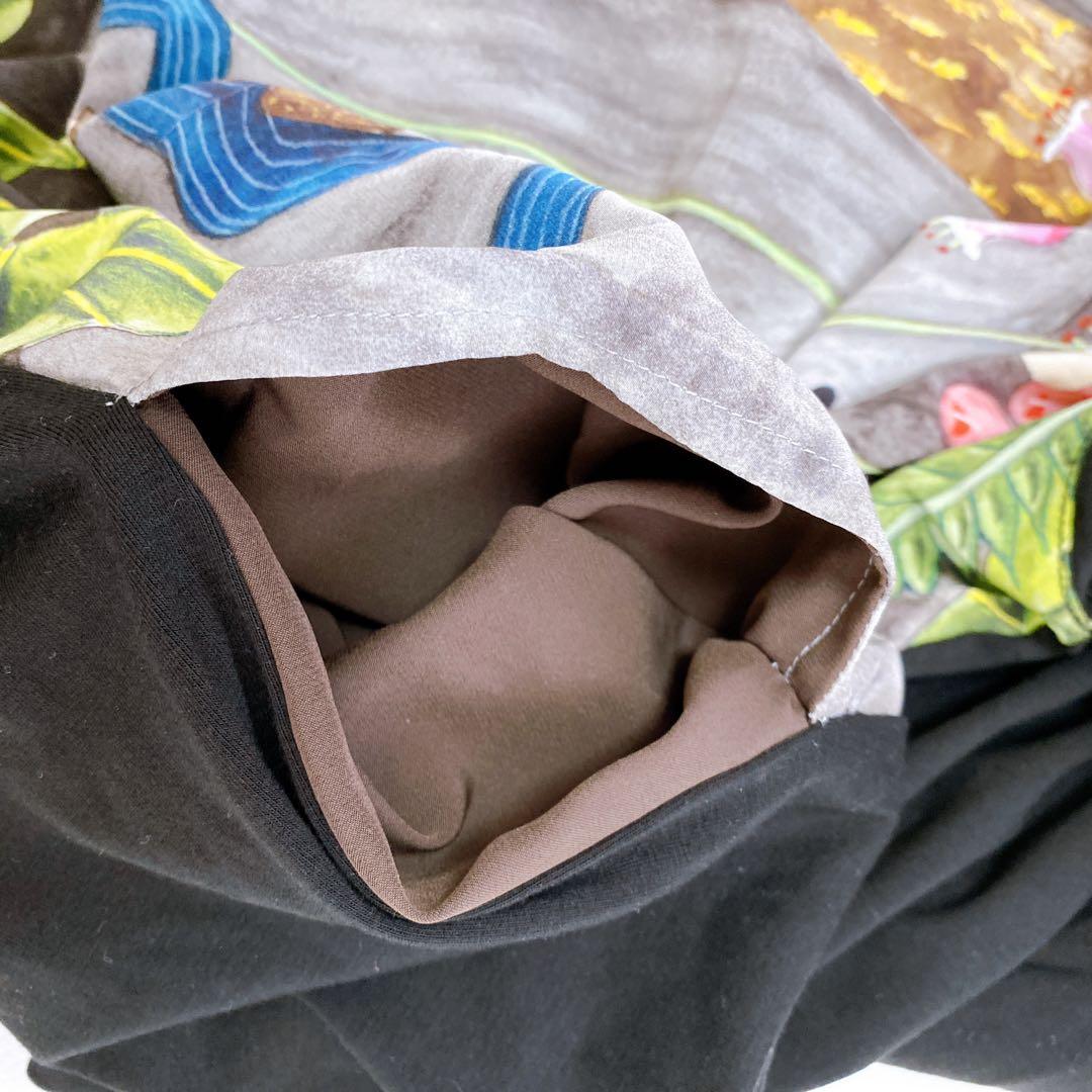 美品 アルベロベロ チュニック ワンピース 長袖 ブタさん サイドポケット