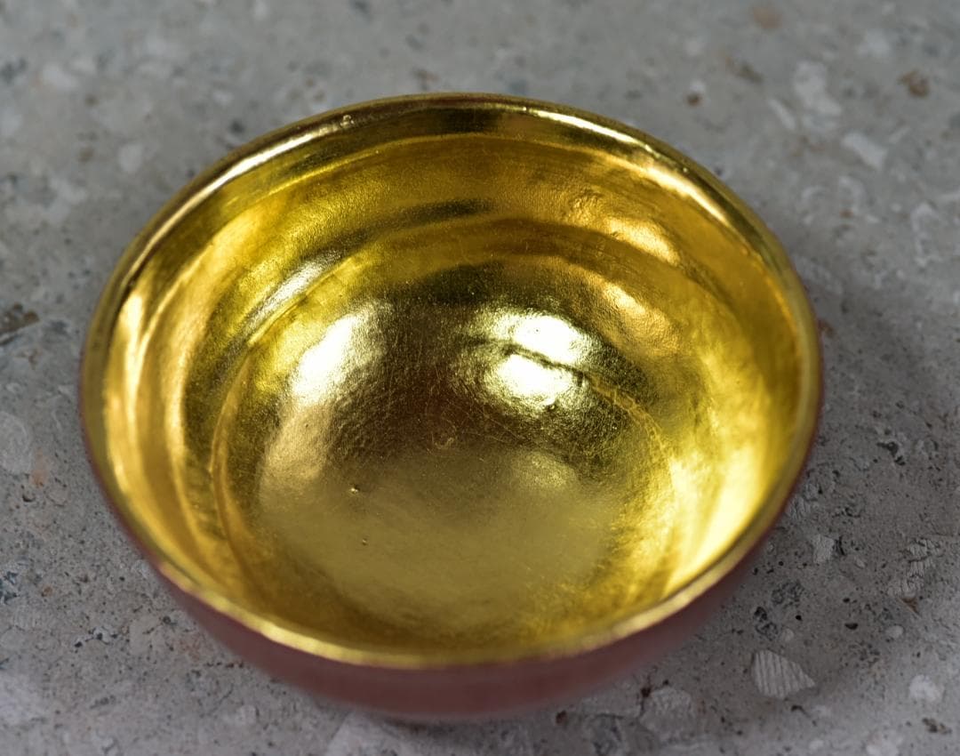 押小路焼　嶋台　茶碗【極上品】庄左エ門造　お茶道具/共箱