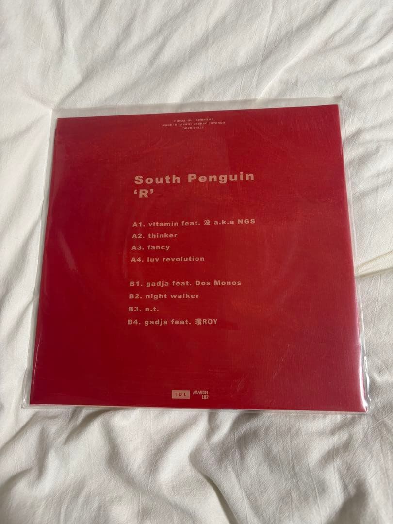 South Penguin『 R 』 レコード　直筆サイン入り