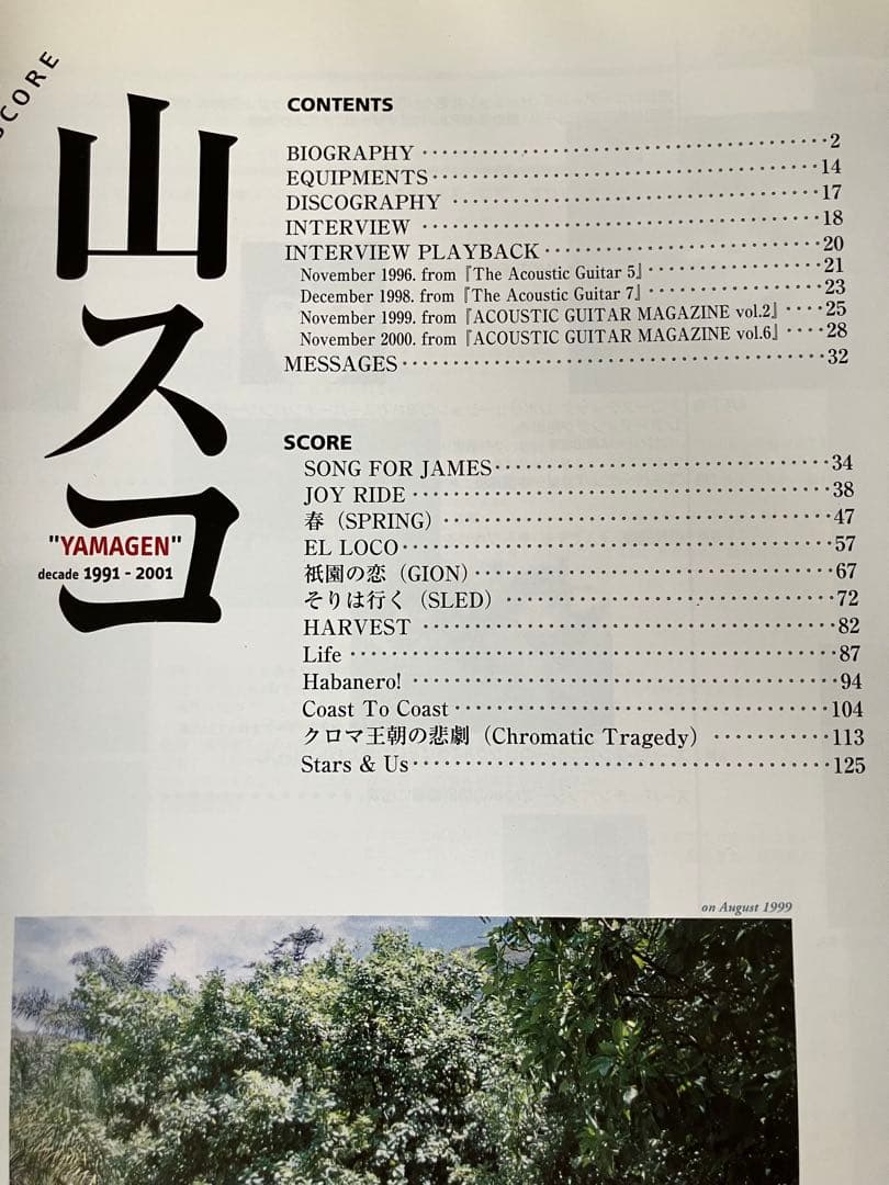 【激レア】山弦　山スコ Yamagen Decade 1991-2001