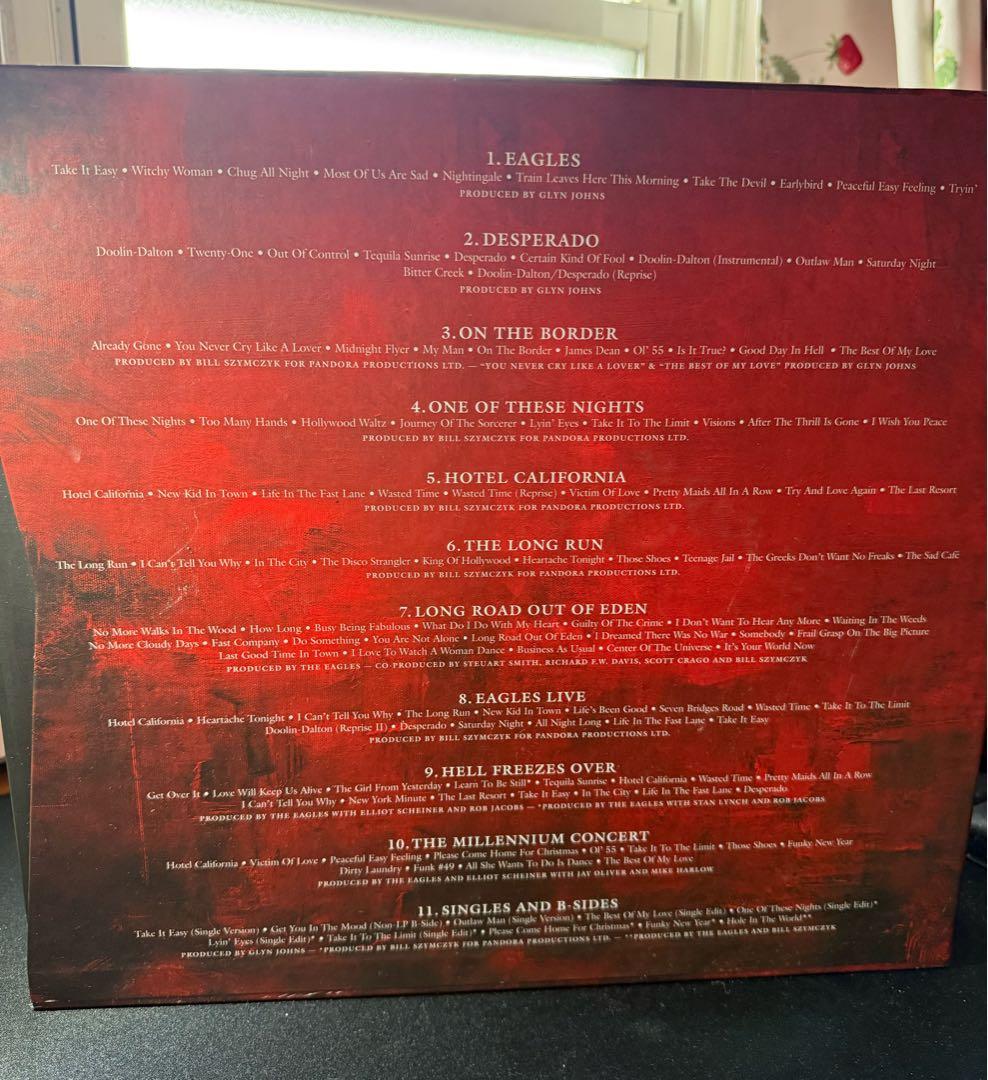 LPレコードEAGLESLEGACYVINYLBOX15枚 定価¥77,490