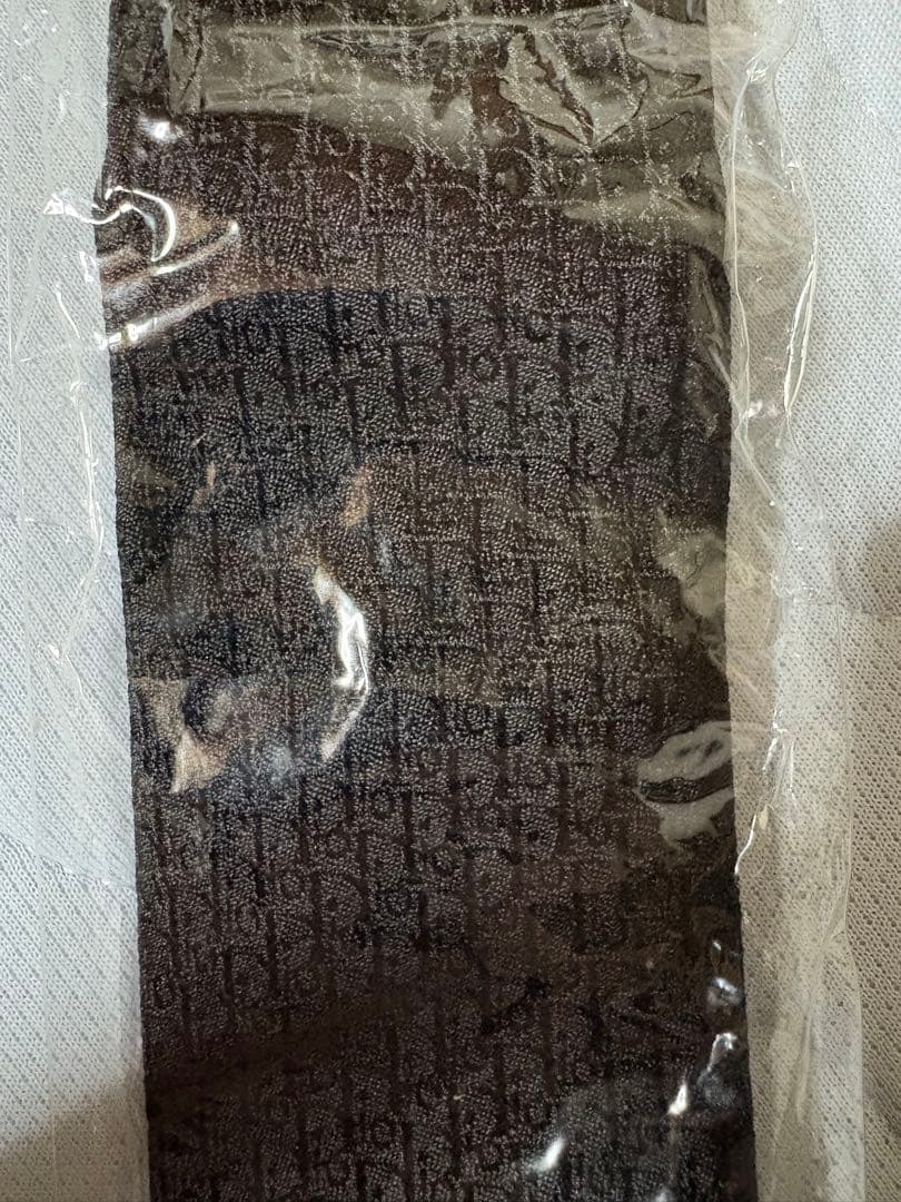 Dior ブラック ネクタイ シルク100%