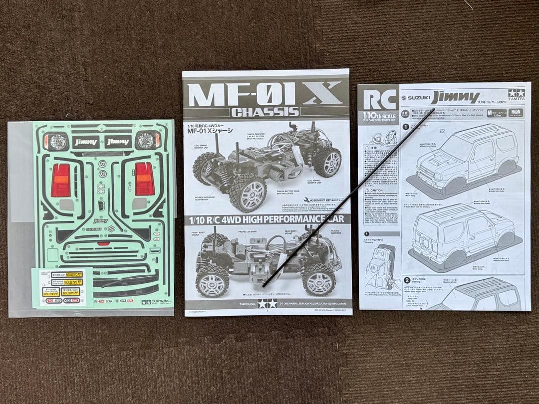 L*N様 タミヤ MF-01X スズキ ジムニー フルベア付 新品・未組立品