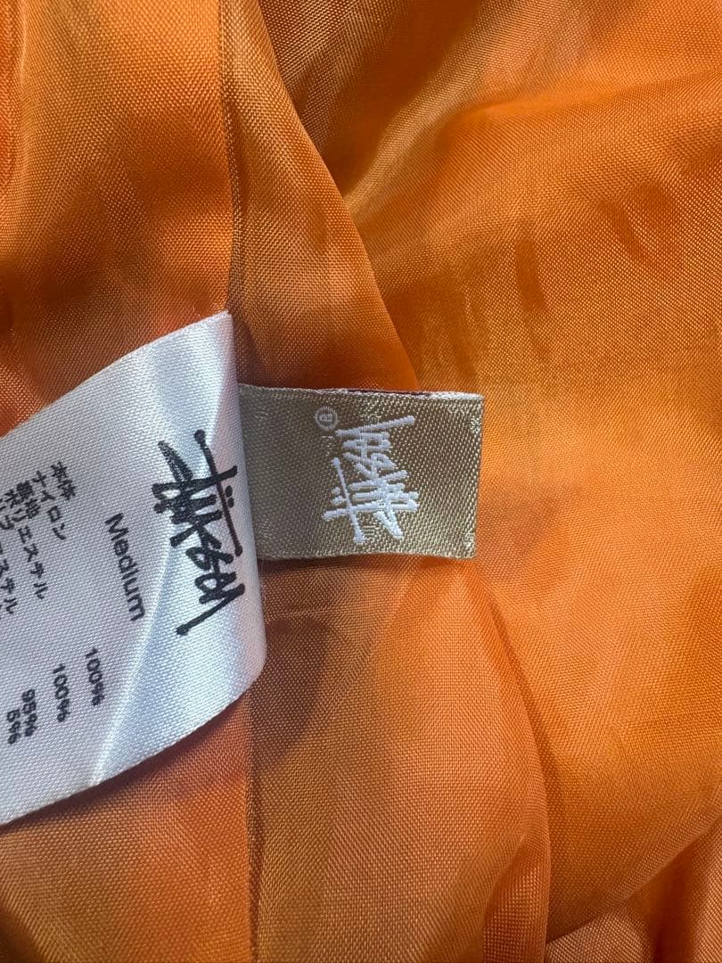 90s old stussy MA-1 ジャケットstussy crew