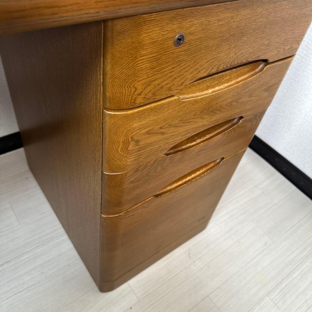 浜本工芸 HAMAMOTO デスク 片袖机 書斎机 学習机 勉強机 ※i4※