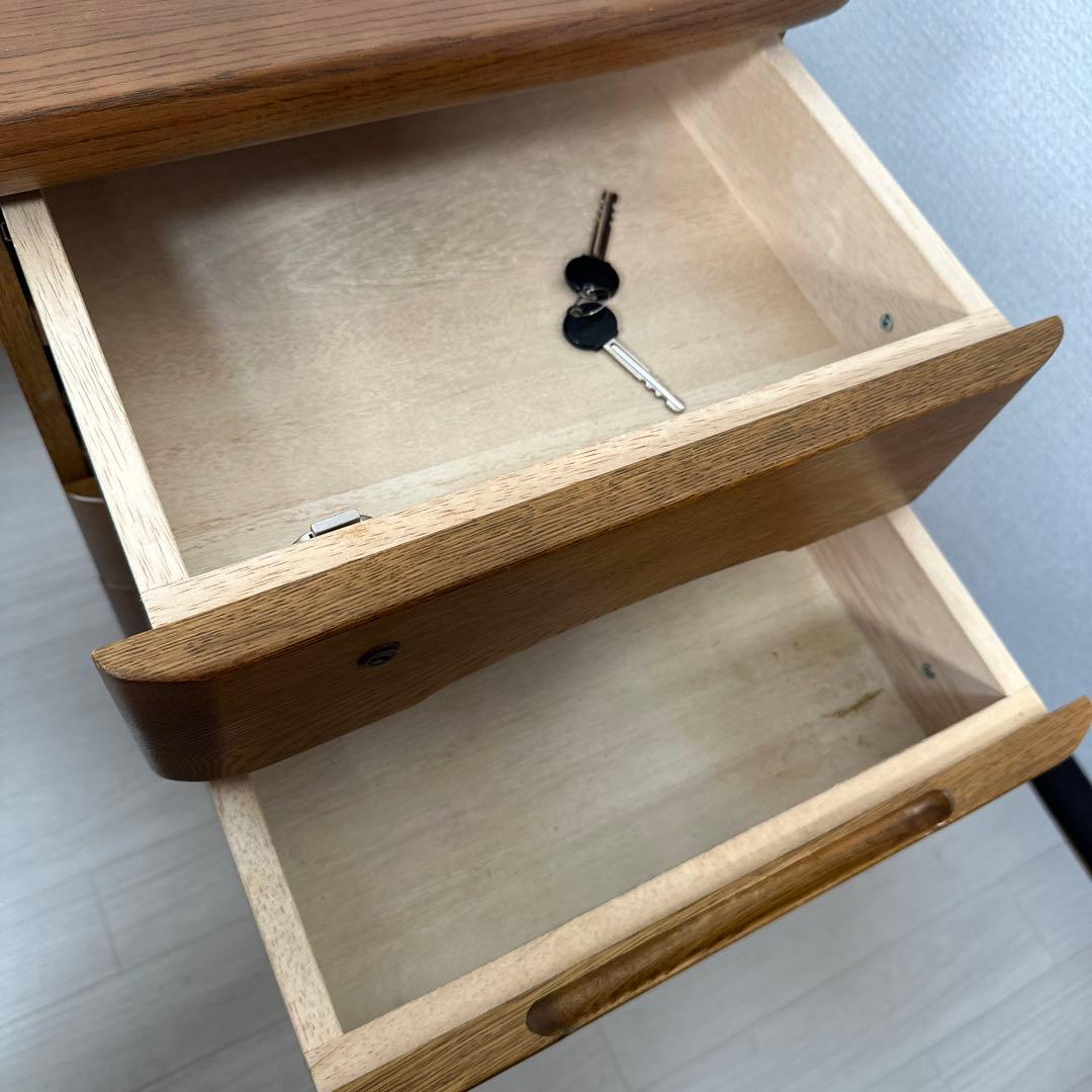 浜本工芸 HAMAMOTO デスク 片袖机 書斎机 学習机 勉強机 ※i4※