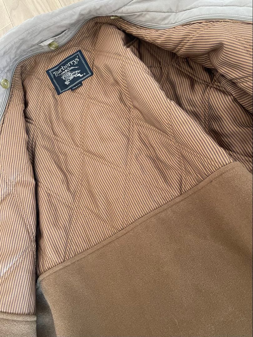 美品✨ 90s Burberry ハンティングジャケット カバーオール アウター