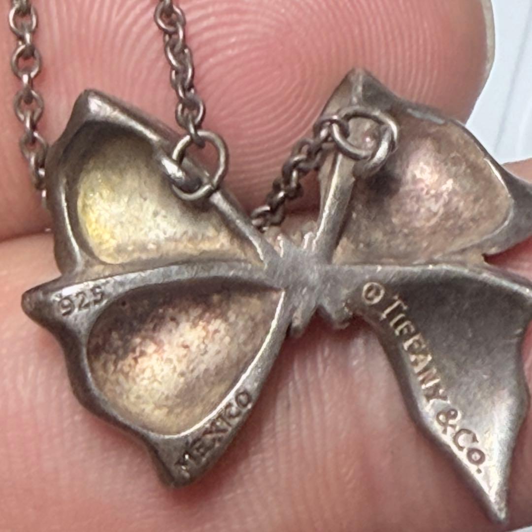 ティファニー　ネックレス　りぼん