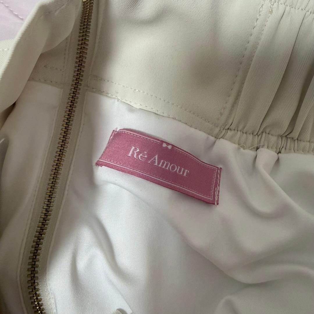 ReAmour フリルリボンスカート