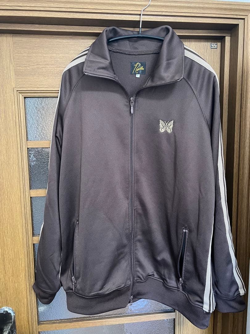 ニードルス トラックジャケット ベージュ