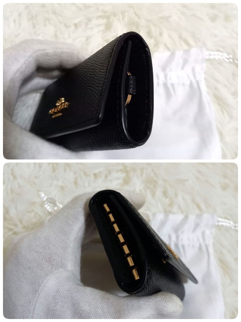 専用✨未使用級✨ コーチ 6連キーケース キーリング付き ブラック