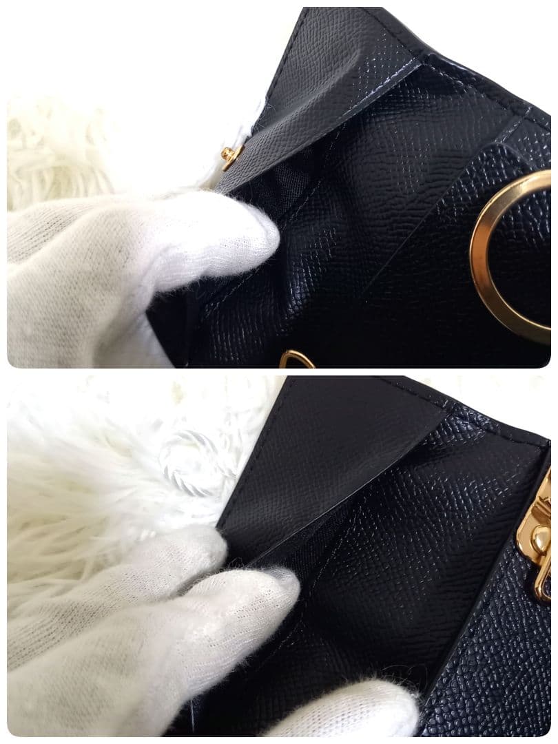 専用✨未使用級✨ コーチ 6連キーケース キーリング付き ブラック