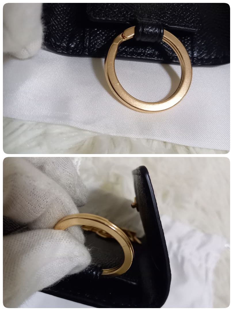 専用✨未使用級✨ コーチ 6連キーケース キーリング付き ブラック