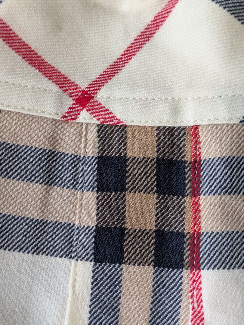 BURBERRY BLUE LABEL ノバチェック　ラップスカート 着用1回