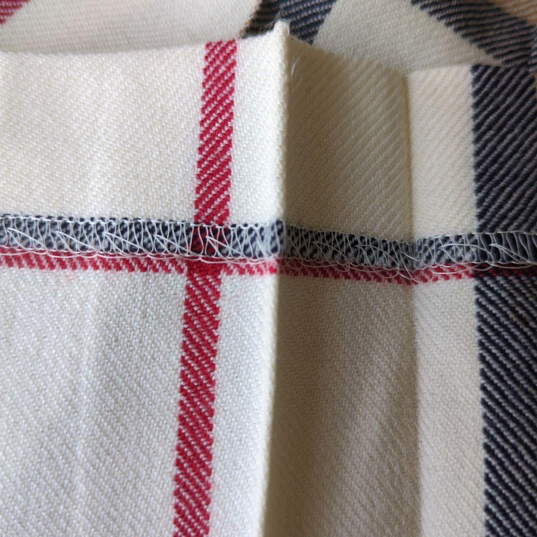 BURBERRY BLUE LABEL ノバチェック　ラップスカート 着用1回