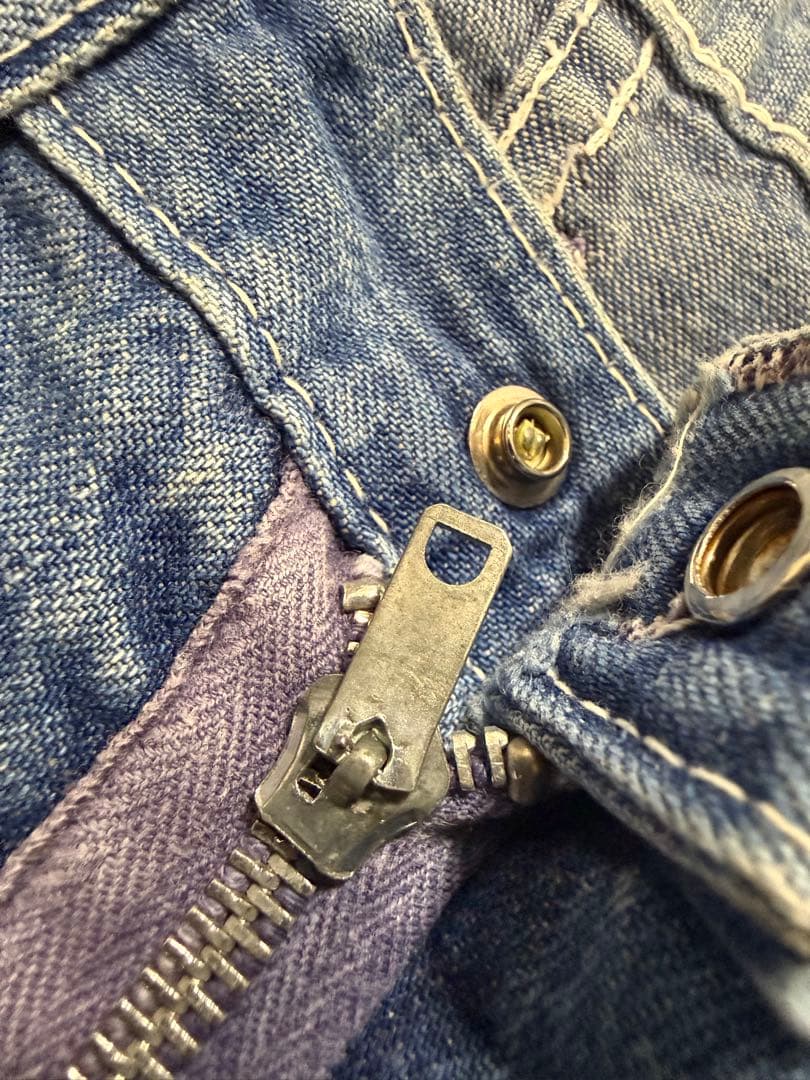 50s–60s デニム ベイカーパンツ／ペインターパンツ