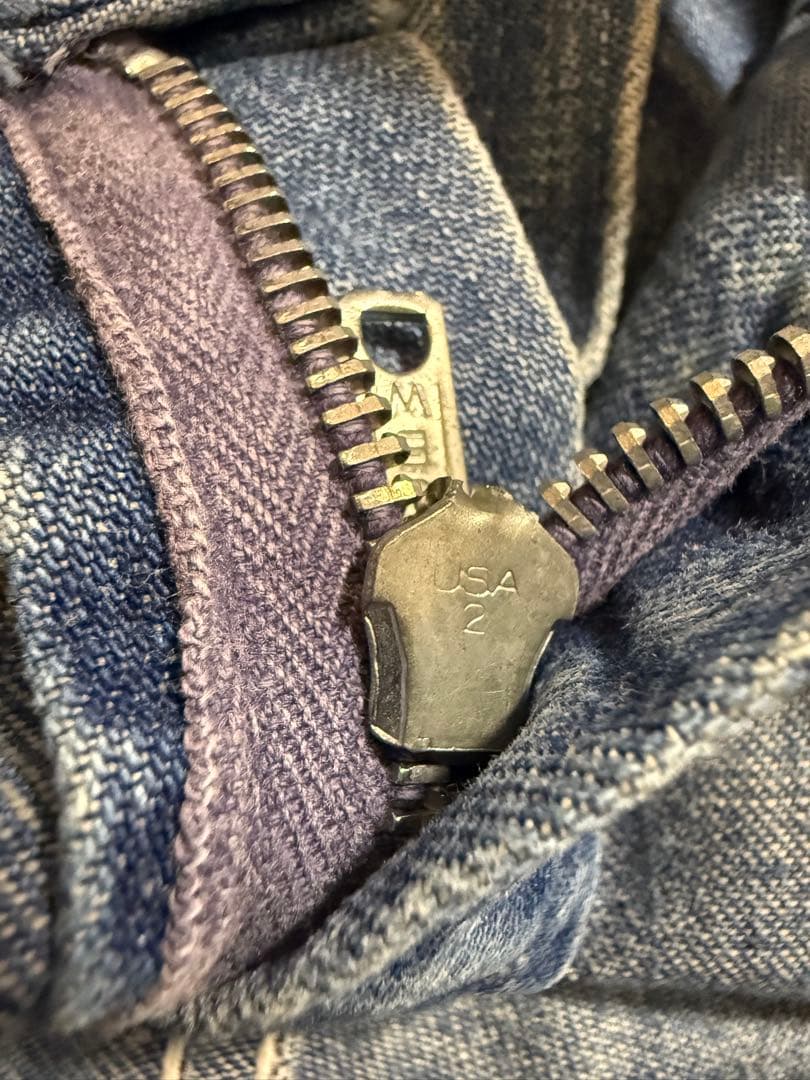 50s–60s デニム ベイカーパンツ／ペインターパンツ