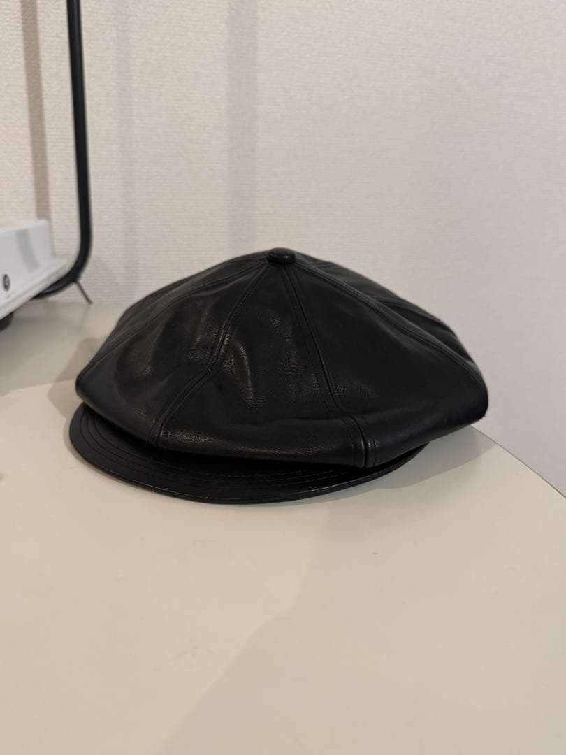 solaris old boy leather casquette キャスケット