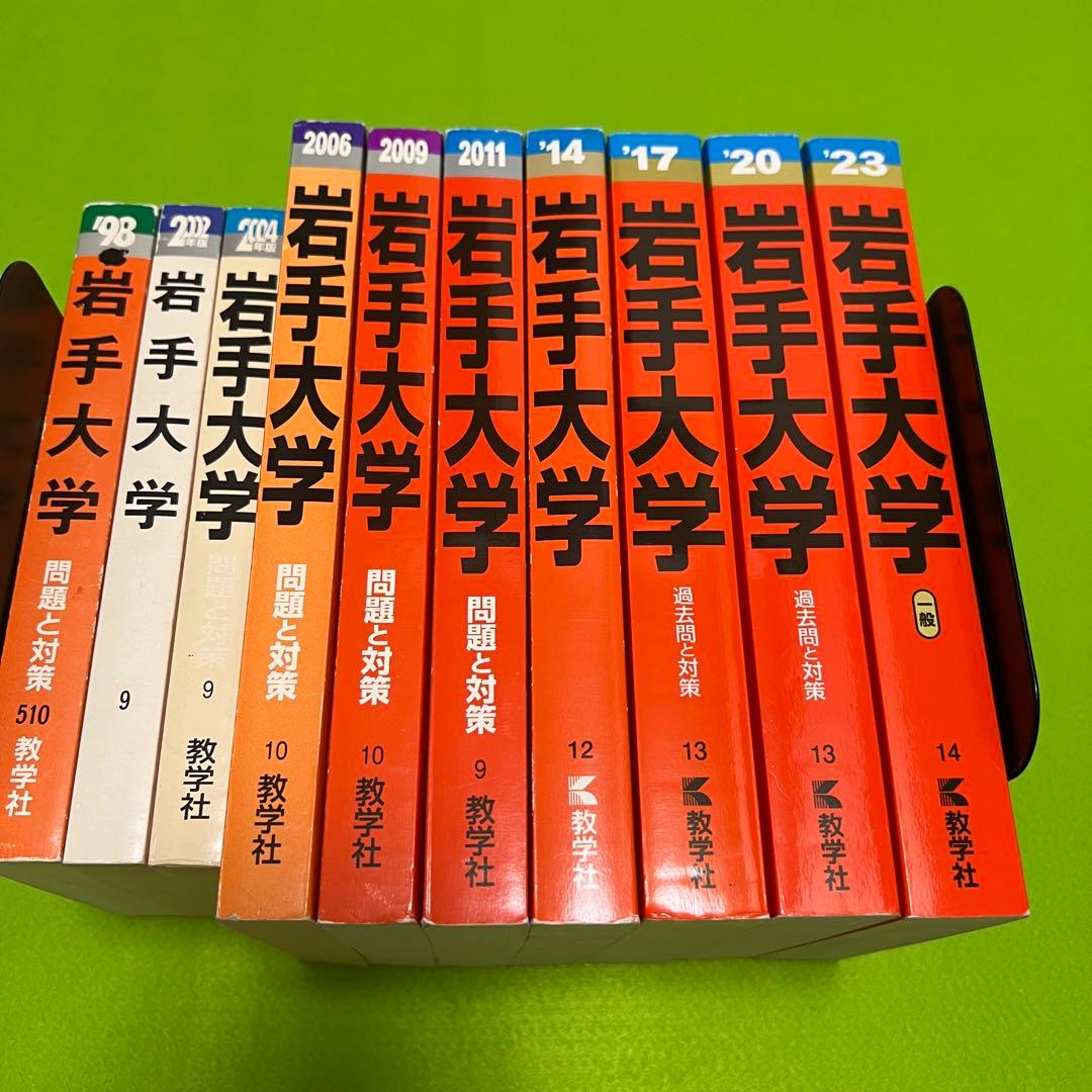 赤本　岩手大学　1995年～2022年 27年分