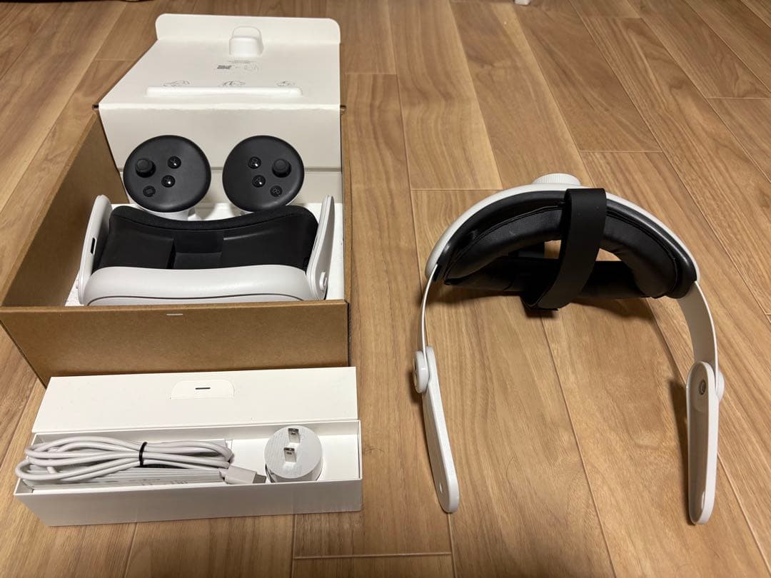 メタクエスト3 (128GBモデル) 周辺アイテム有