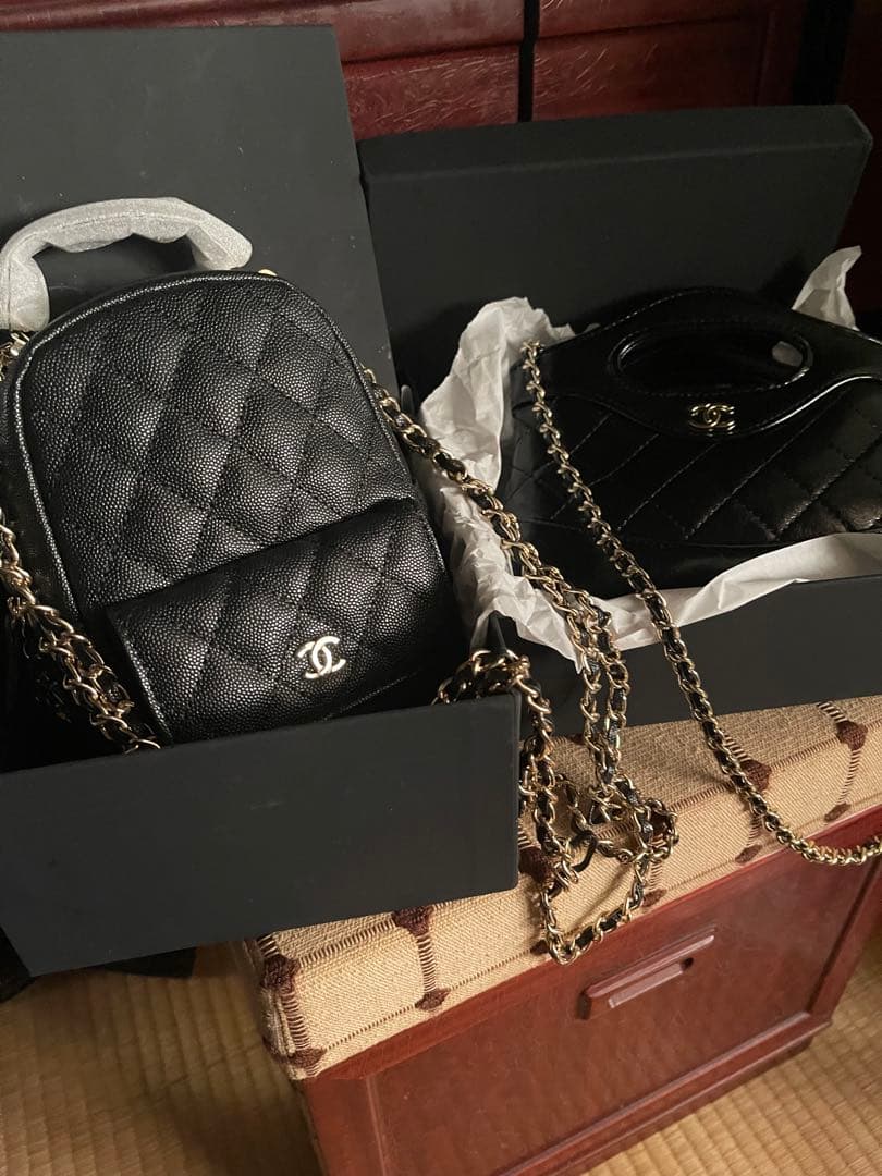 CHANELノベルティショルダーバッグ