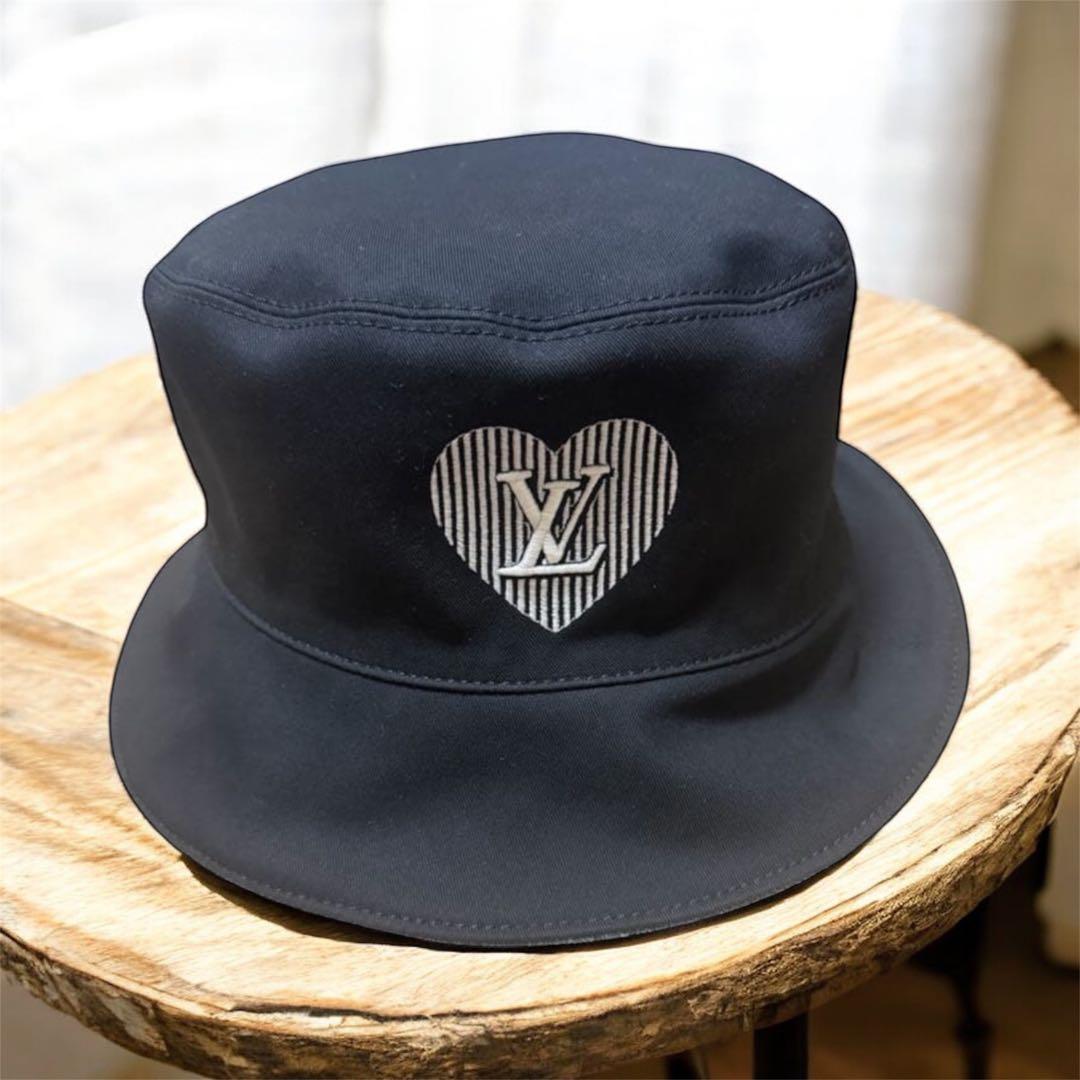 極美品　LOUISVUITTON ルイヴィトン バケットハット