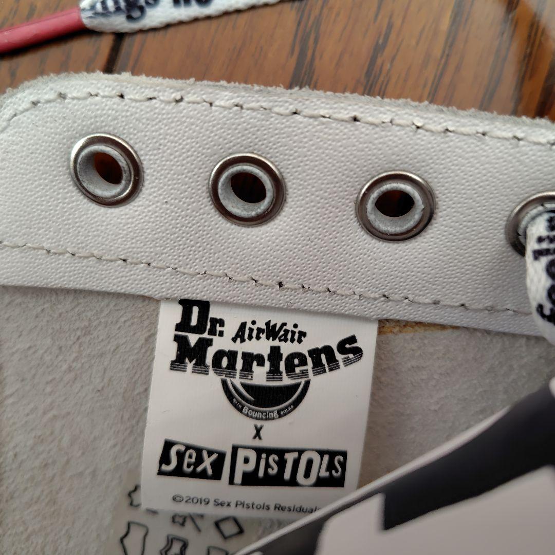 【新品】Dr.Marten·SeX PisTOLsホワイト/ブラック ブーツ