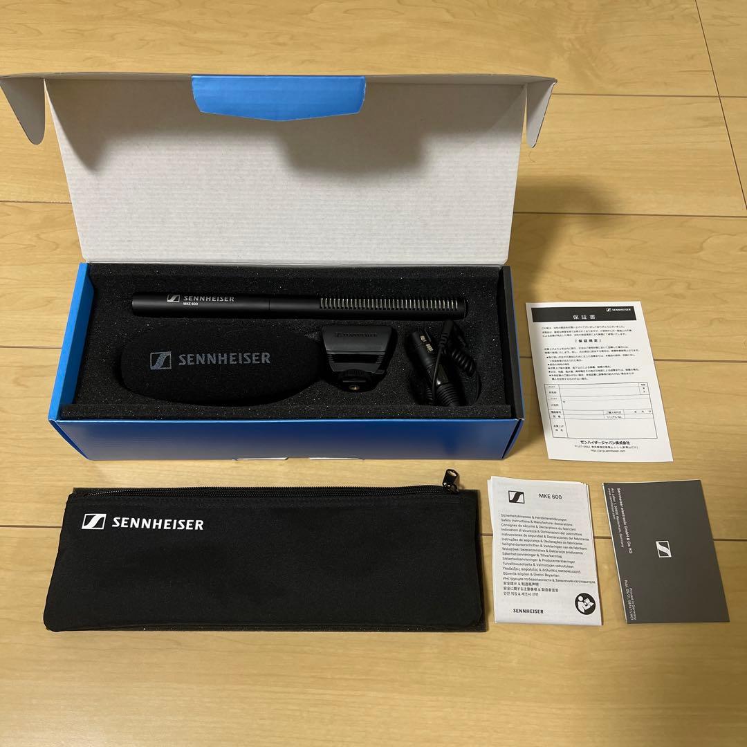 Sennheiser MKE 600 ショットガンマイク